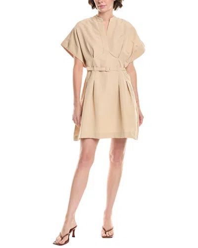 Colette Rose Mini Dress In Brown