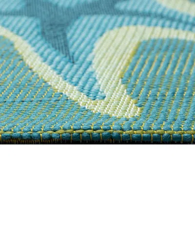 Liora Manne Marina Starfish Song 7'10"x9'10" Area Rug In Green