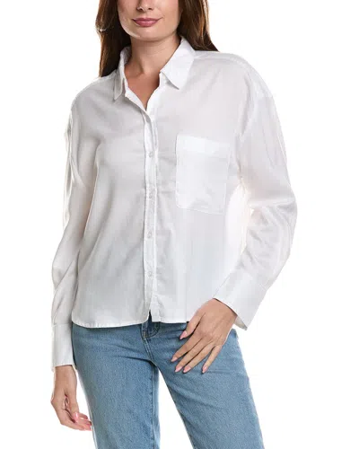 Lola River Solid Shirt In White