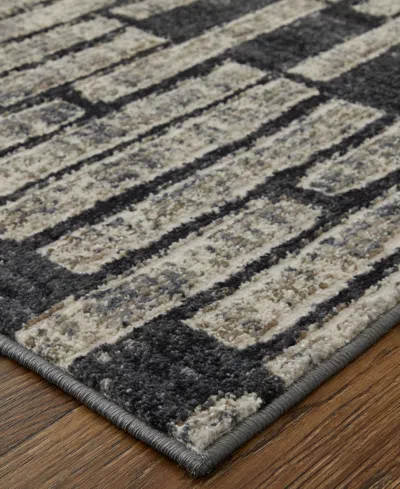 Feizy Kano 39lkf 7'10"x10' Area Rug In Black