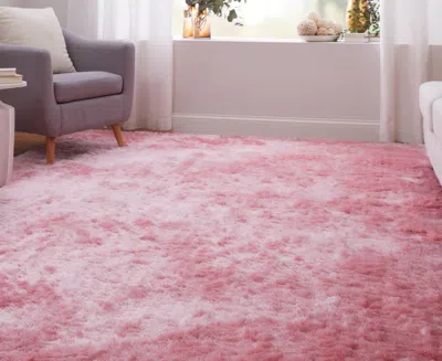 Feizy Indochine 4550f 4'9"x7'6" Area Rug In Pink