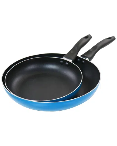 Gibson Home 2pc 10in Aluminum Frying Pan