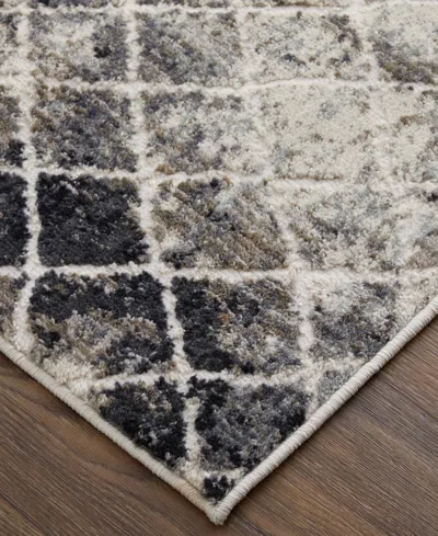 Feizy Kano 3873f 7'10"x10' Area Rug In Gray