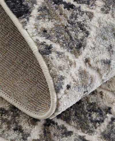 Feizy Kano 3873f 7'10"x10' Area Rug In Gray