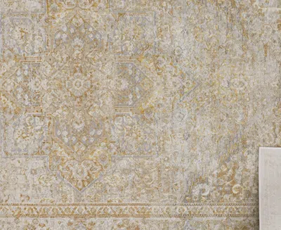 Feizy Aura 3734f 3'11"x6' Area Rug In Neutral