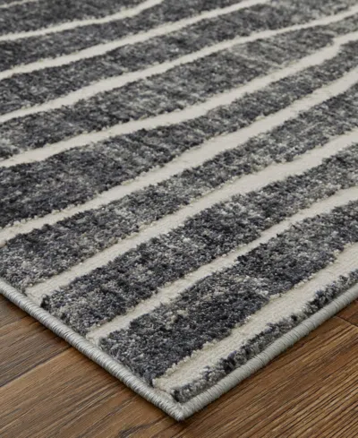 Feizy Kano 39lif 2'2"x3' Area Rug In Gray