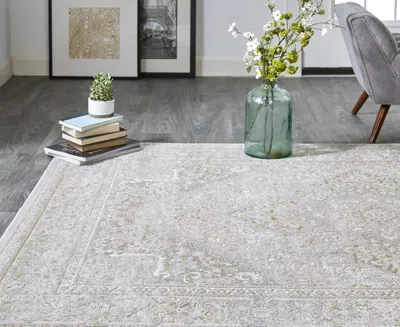 Feizy Aura 3734f 8'x10' Area Rug In Neutral