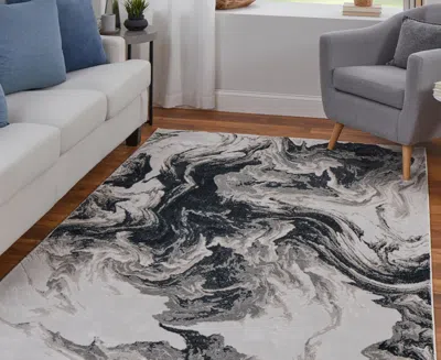 Feizy Micah 39lpf 8'x10' Area Rug In Gray