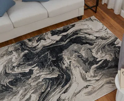 Feizy Micah 39lpf 8'x10' Area Rug In Gray