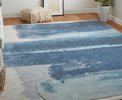 Feizy Anya 8921f 5'x8' Area Rug In Blue