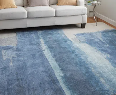 Feizy Anya 8921f 5'x8' Area Rug In Blue