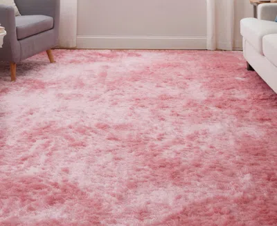 Feizy Indochine 4550f 7'6"x9'6" Area Rug In Pink