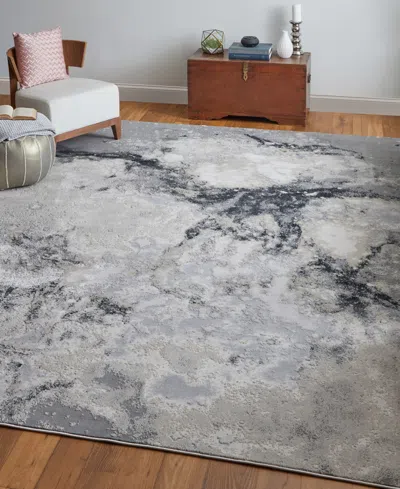 Feizy Astra 39l3f 5'x8' Area Rug In Gray