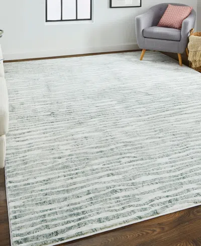 Feizy Atwell 3218f 2'8"x8' Runner Area Rug In Gray