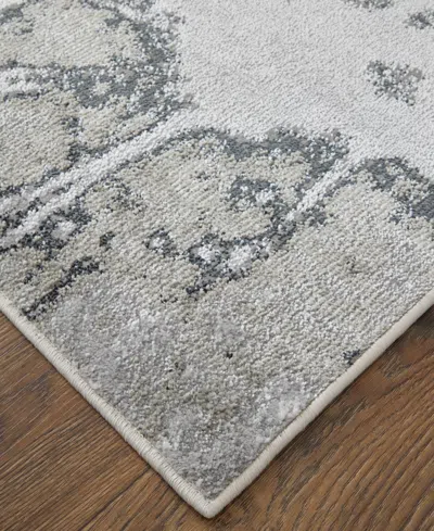 Feizy Astra 39l5f 6'7"x9'6" Area Rug In Gray