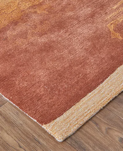 Feizy Anya 8921f 8'x10' Area Rug In Brown