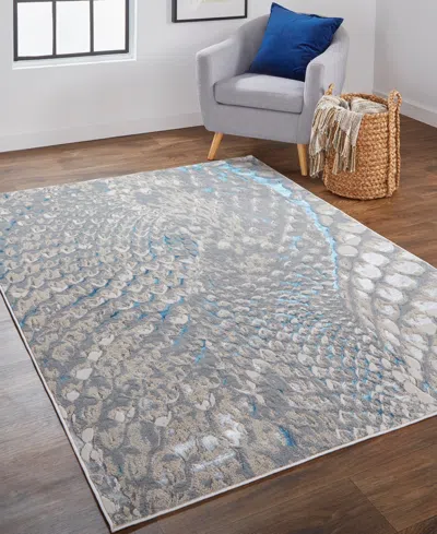 Feizy Azure 3403f 3'11"x6' Area Rug In Gray