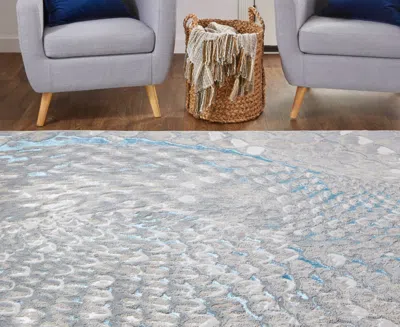Feizy Azure 3403f 3'11"x6' Area Rug In Gray