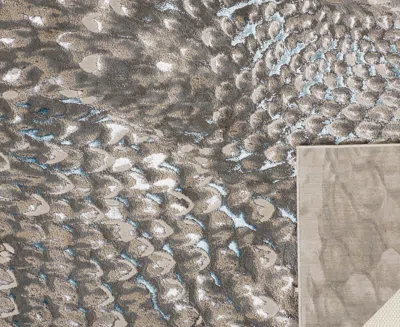 Feizy Azure 3403f 3'11"x6' Area Rug In Gray