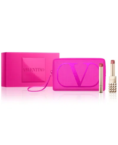 Valentino Spike  Buttery Matte Lipstick 3-pc. Gift Set