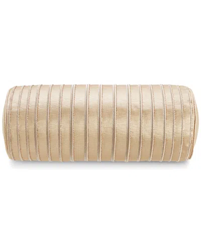 Hotel Collection Last Act!  Glint Bolster Decorative Pillow, 8" X 20", Exclusively At Macy's In Gold