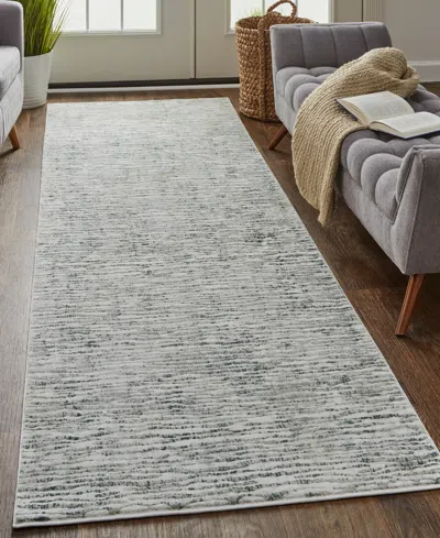 Feizy Atwell 3218f 2'8"x10' Runner Area Rug In Gray