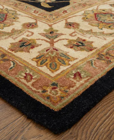 Feizy Wagner 8941f 5'x8' Area Rug In Brown
