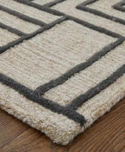 Feizy Gansett T8011 5'x8' Area Rug In Neutral