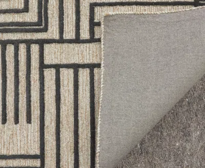 Feizy Gansett T8011 5'x8' Area Rug In Neutral