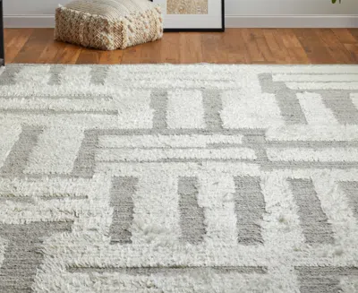 Feizy Ashby 8909f 3'6"x5'6" Area Rug In Gray