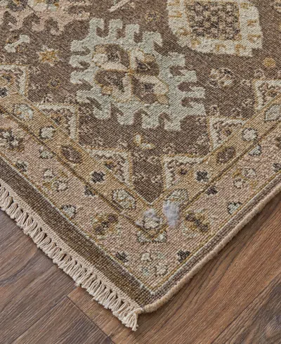 Feizy Corbitt 0610f 7'9"x9'9" Area Rug In Brown