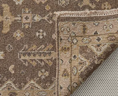 Feizy Corbitt 0610f 7'9"x9'9" Area Rug In Brown
