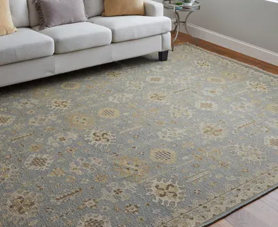Feizy Corbitt 0610f 8'6"x11'6" Area Rug In Gray