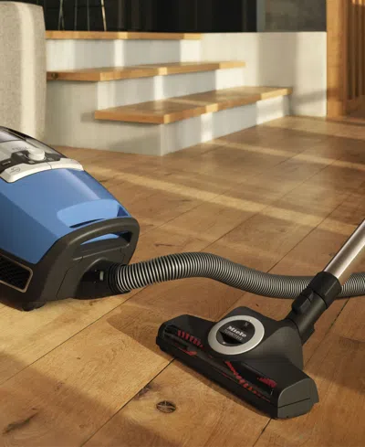 Miele Blizzard Cx1 Turbo Team Bagless Canister Vacuum In Black