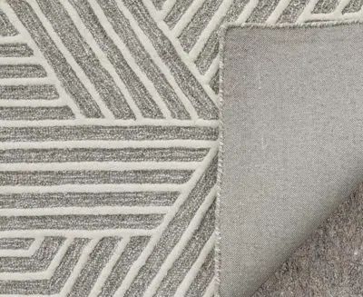 Feizy Lytton T8010 8'x10' Area Rug In Gray