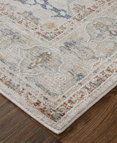 Feizy Pasha 39m4f 2'6"x7'3" Runner Area Rug In Gray
