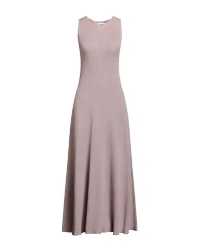 Fabiana Filippi Woman Midi Dress Light Pink Size 8 Cotton