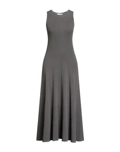 Fabiana Filippi Woman Midi Dress Lead Size 4 Cotton