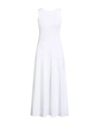 Fabiana Filippi Woman Midi Dress White Size 0 Cotton