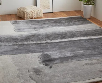 Feizy Anya 8921f 2'x3' Area Rug In Gray