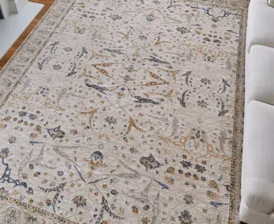 Feizy Pasha 39m4f 7'10"x10'3" Area Rug In Gray