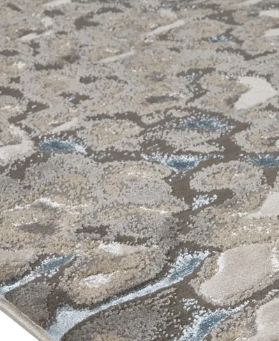 Feizy Azure 3403f 8'x10' Area Rug In Gray