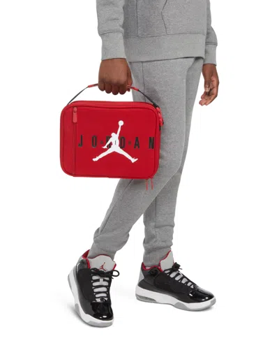 Jordan Little And Big Boys Lunch Box In Red