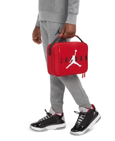 Jordan Little And Big Boys Lunch Box In Red