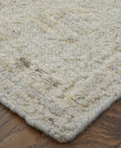 Feizy Grafton 69f9f 7'9"x9'9" Area Rug In Gray