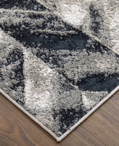 Feizy Micah 3048f 8'x10' Area Rug In Gray