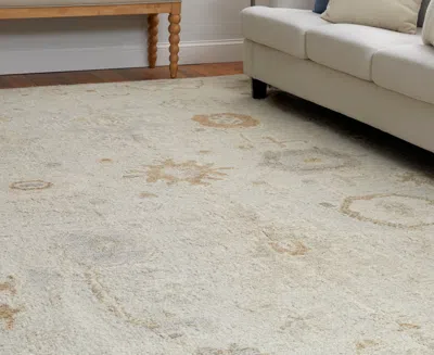 Feizy Grafton 69f9f 7'9"x9'9" Area Rug In Gray