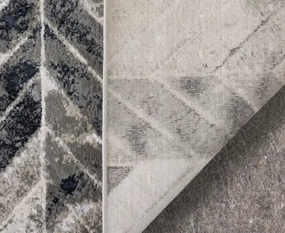 Feizy Micah 3048f 8'x10' Area Rug In Gray