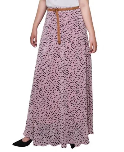Ny Collection Plus Size Chiffon Maxi Skirt