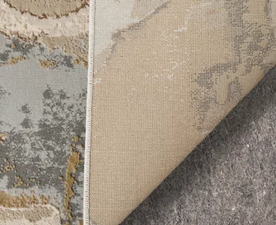 Feizy Aura 3737f 3'11"x6' Area Rug In Multi